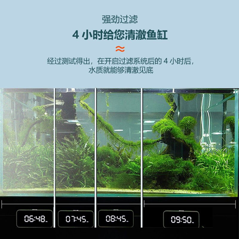 上滤、底滤组合缸